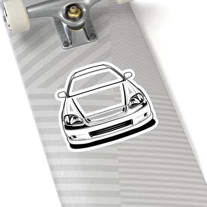 Honda Civic Kiss-Cut Stickers