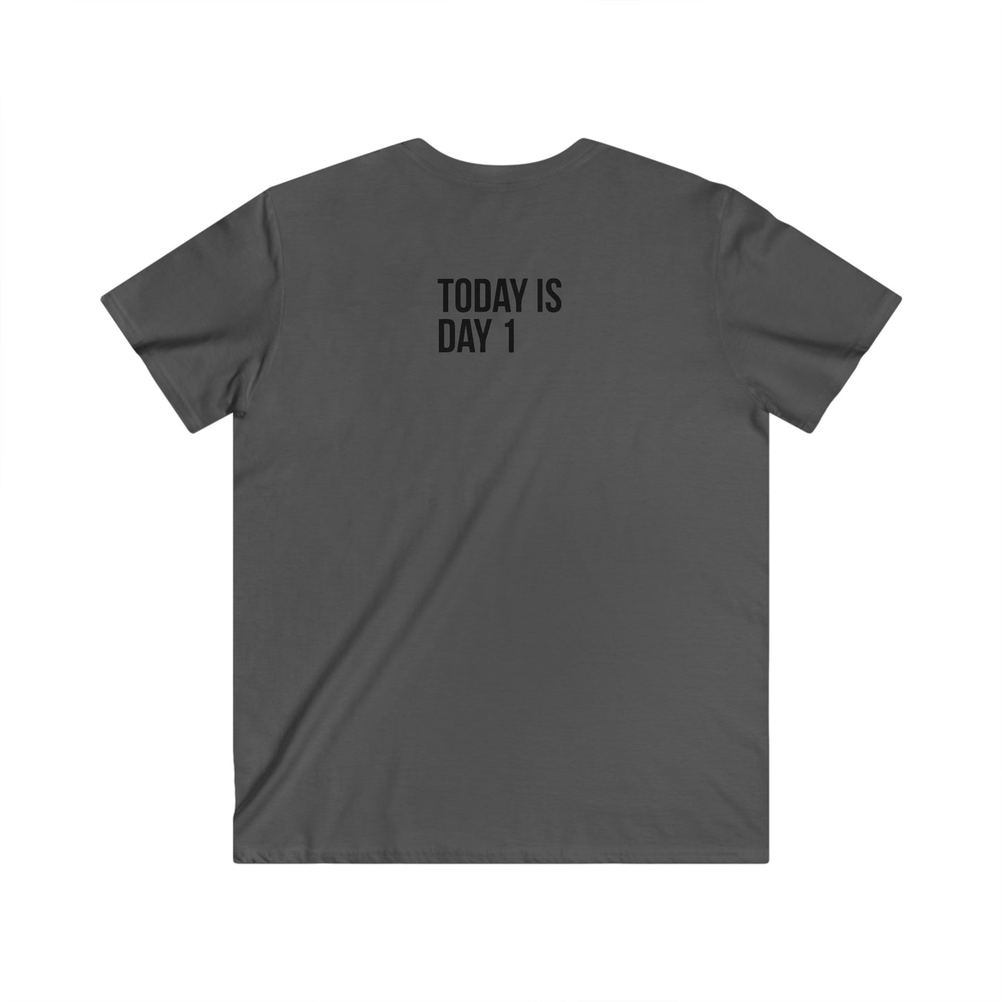 Custom Fitted V-Neck Short Sleeve Tee