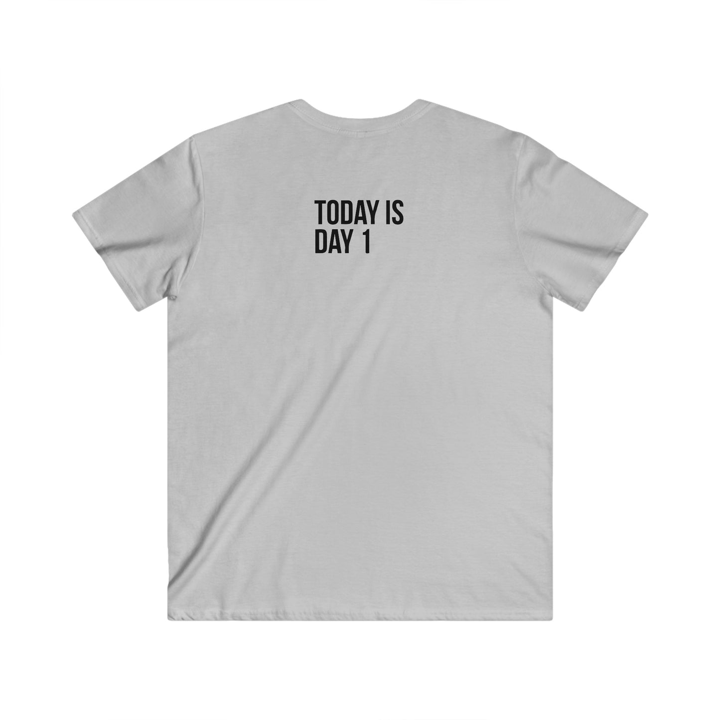 Custom Fitted V-Neck Short Sleeve Tee