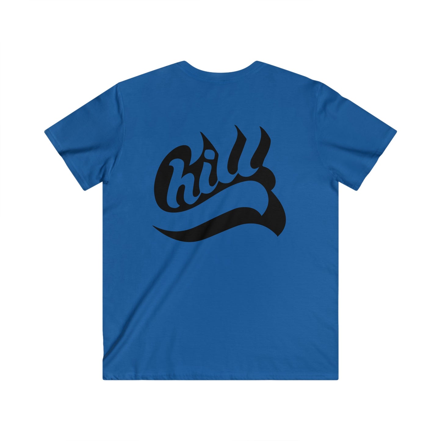 Custom Fitted V-Neck Short Sleeve Tee