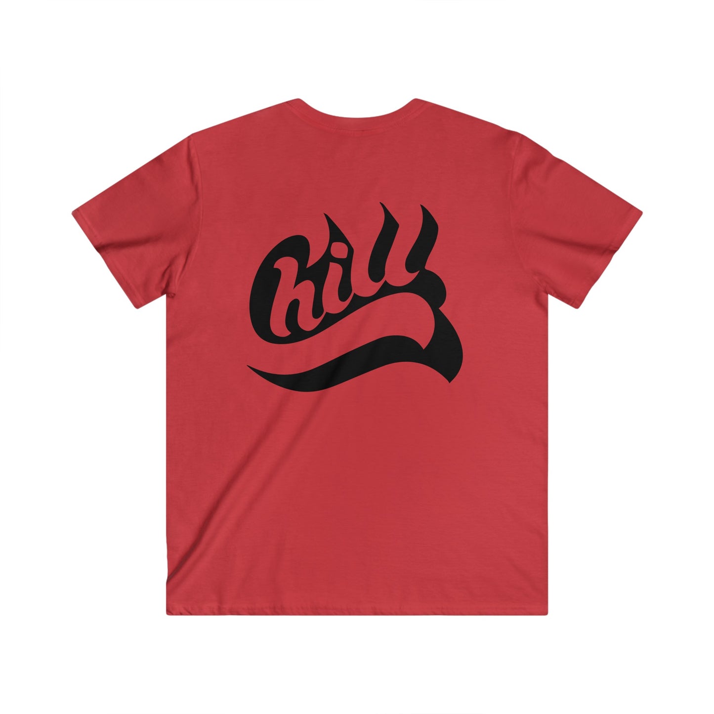 Custom Fitted V-Neck Short Sleeve Tee