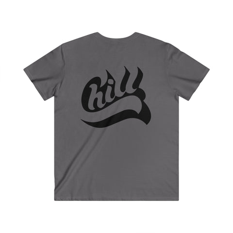 Custom Fitted V-Neck Short Sleeve Tee