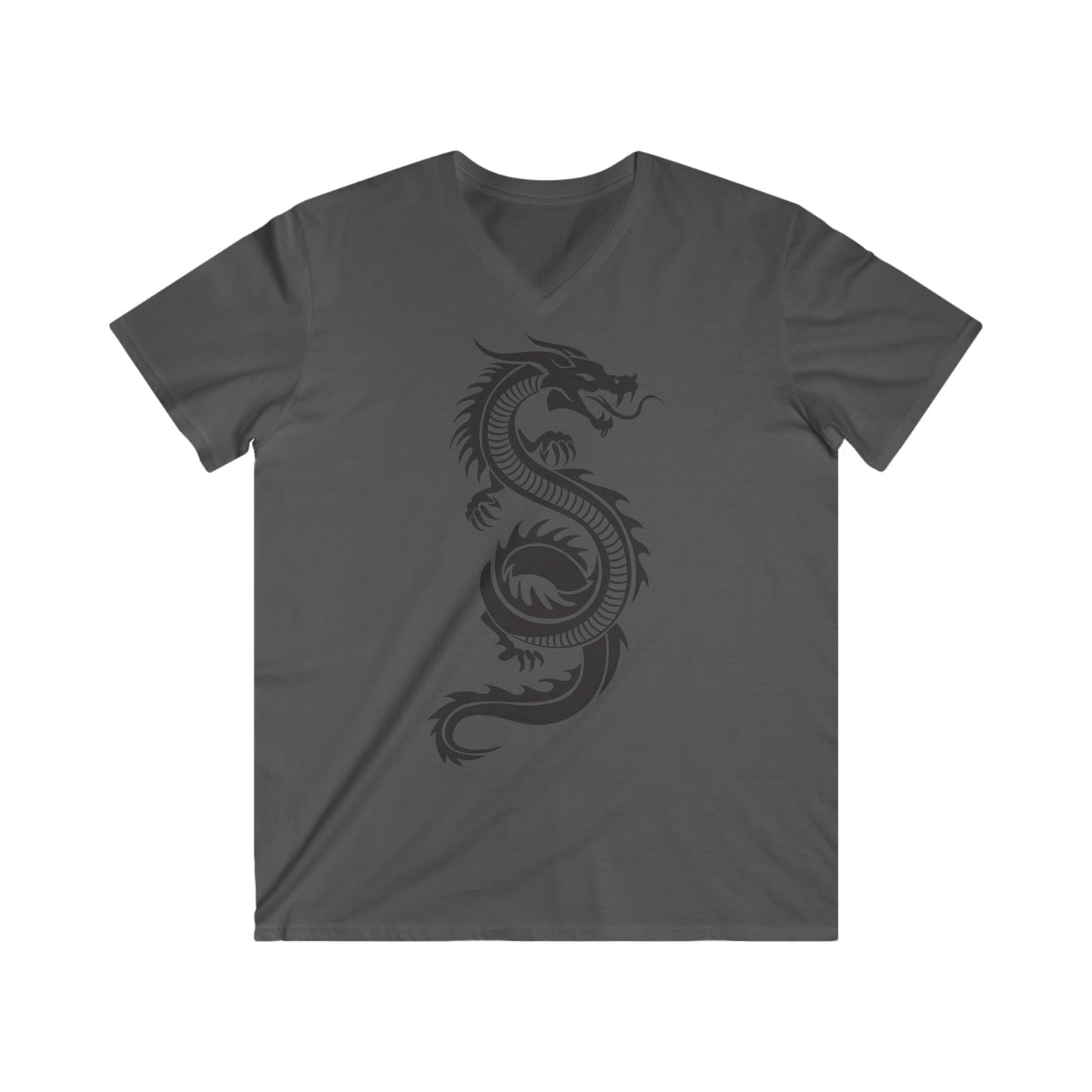 Custom Fitted V-Neck Short Sleeve Tee