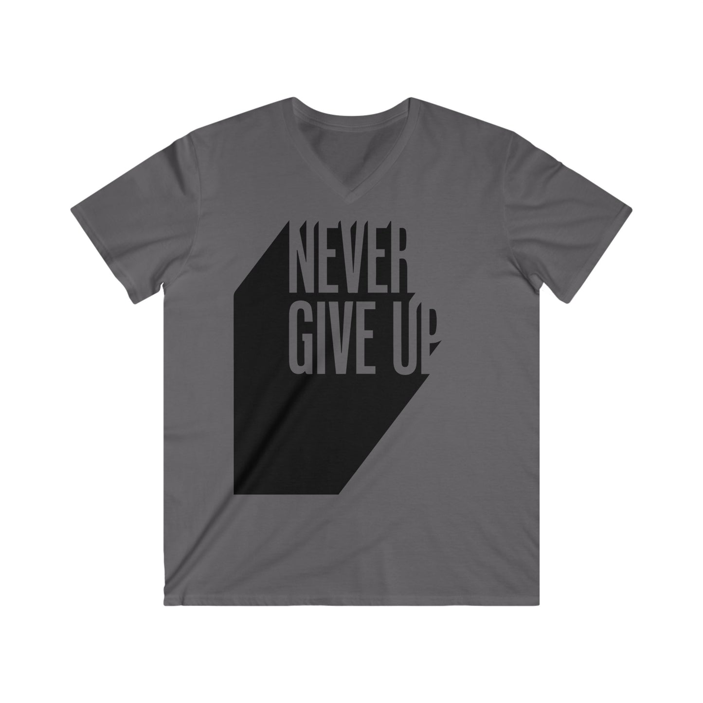 Custom Fitted V-Neck Short Sleeve Tee