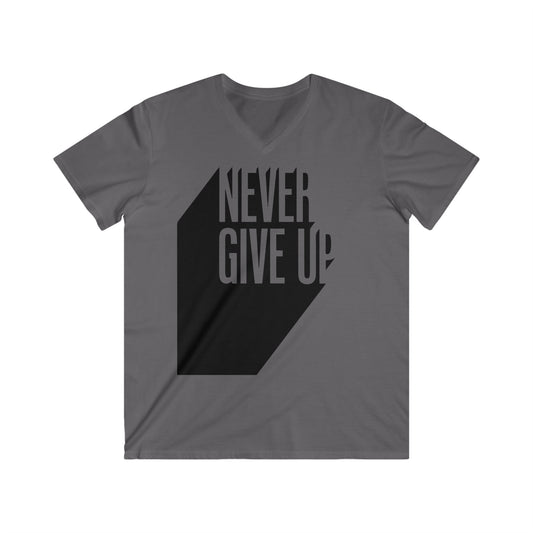 Custom Fitted V-Neck Short Sleeve Tee