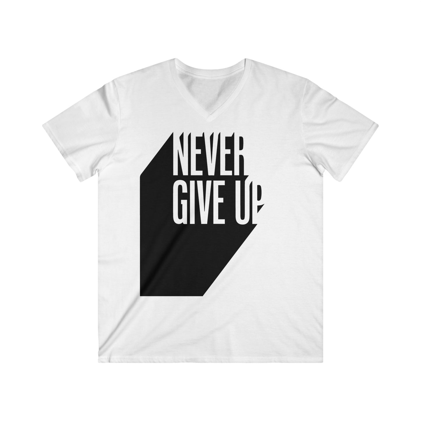 Custom Fitted V-Neck Short Sleeve Tee