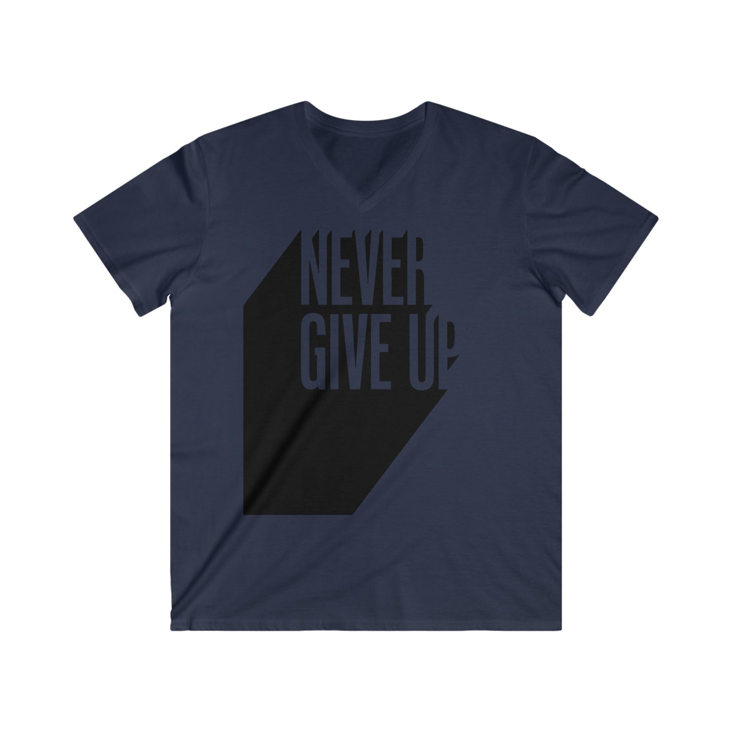 Custom Fitted V-Neck Short Sleeve Tee