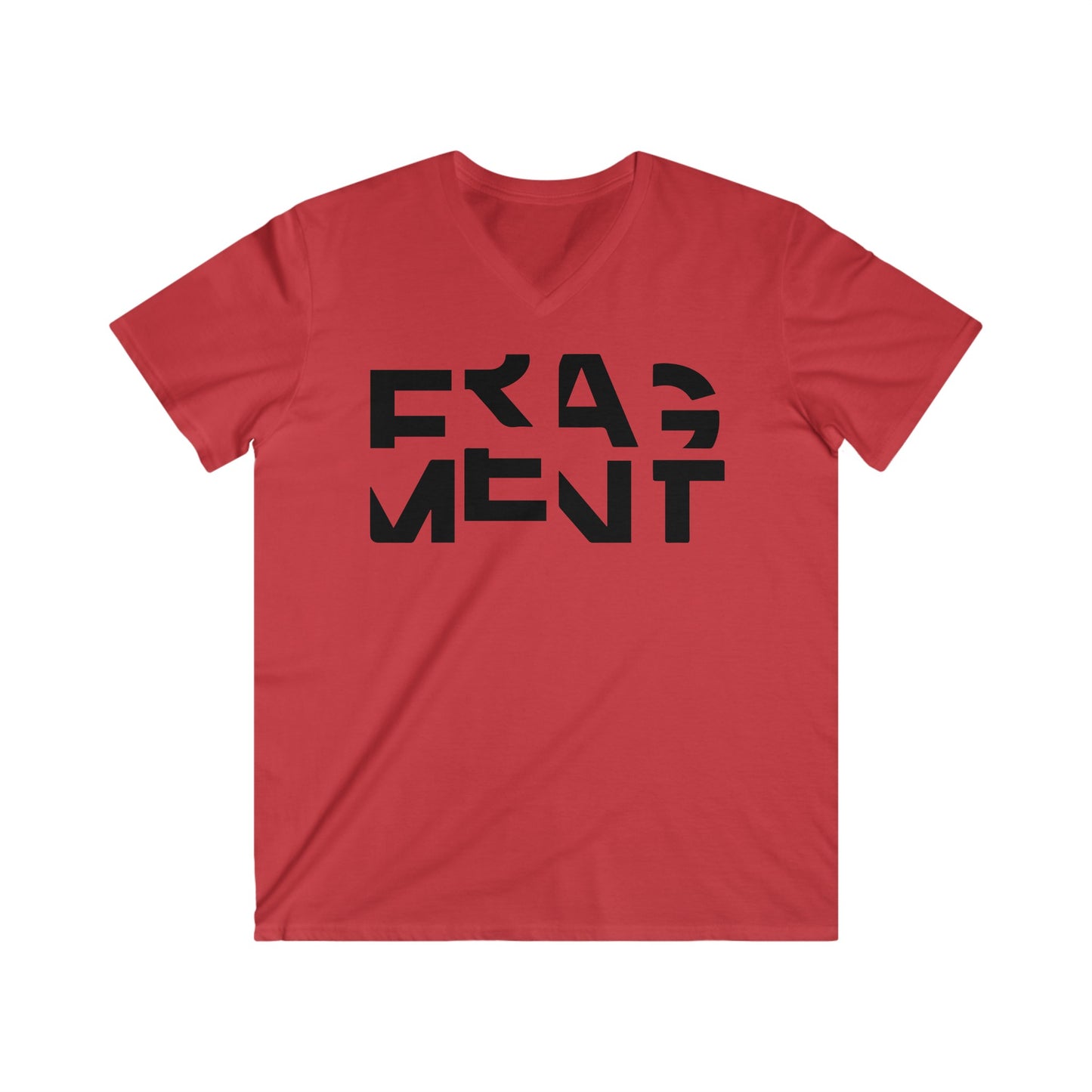 Custom Fitted V-Neck Short Sleeve Tee