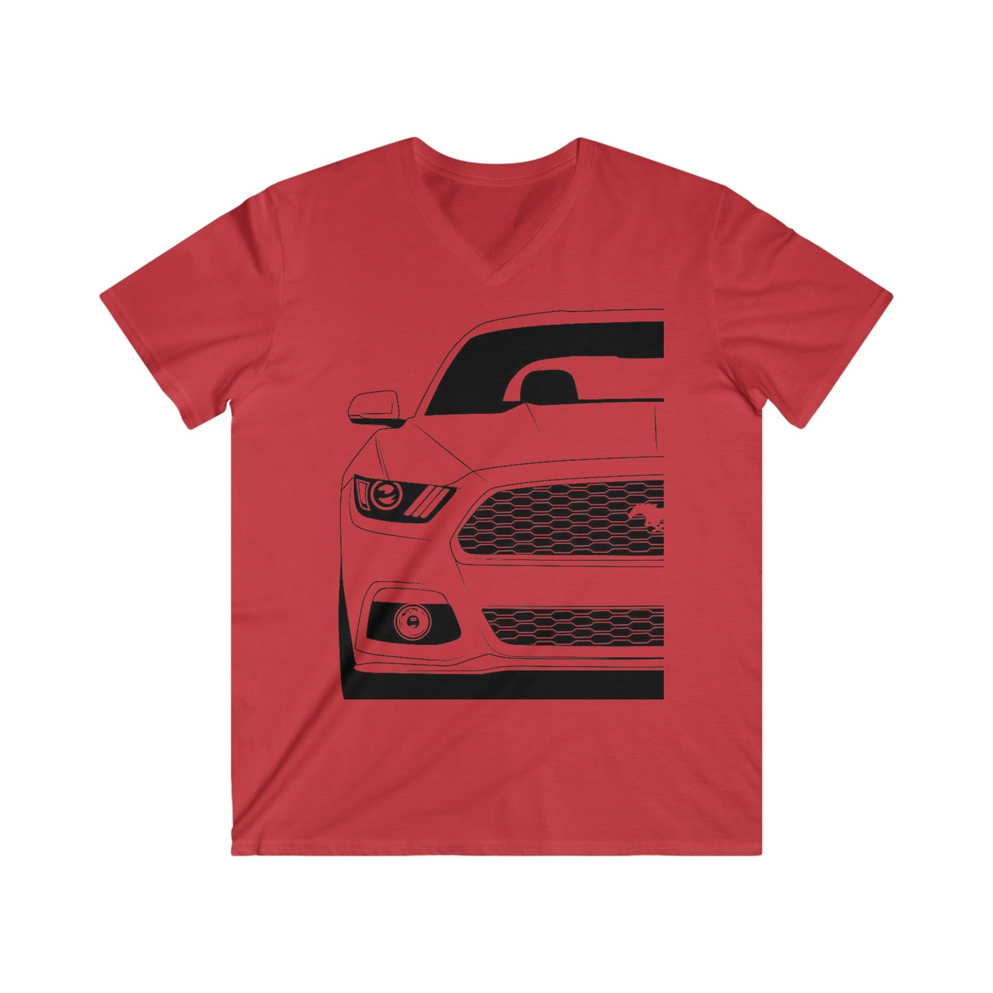 Ford Fitted V-Neck Short Sleeve Tee