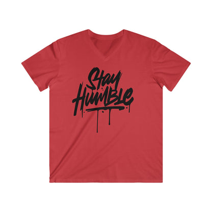 Custom Fitted V-Neck Short Sleeve Tee