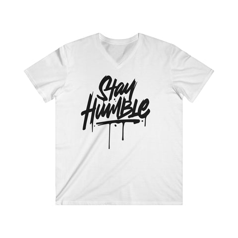 Custom Fitted V-Neck Short Sleeve Tee