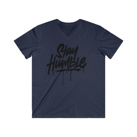Custom Fitted V-Neck Short Sleeve Tee