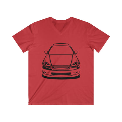 Honda Fitted V-Neck Short Sleeve Tee