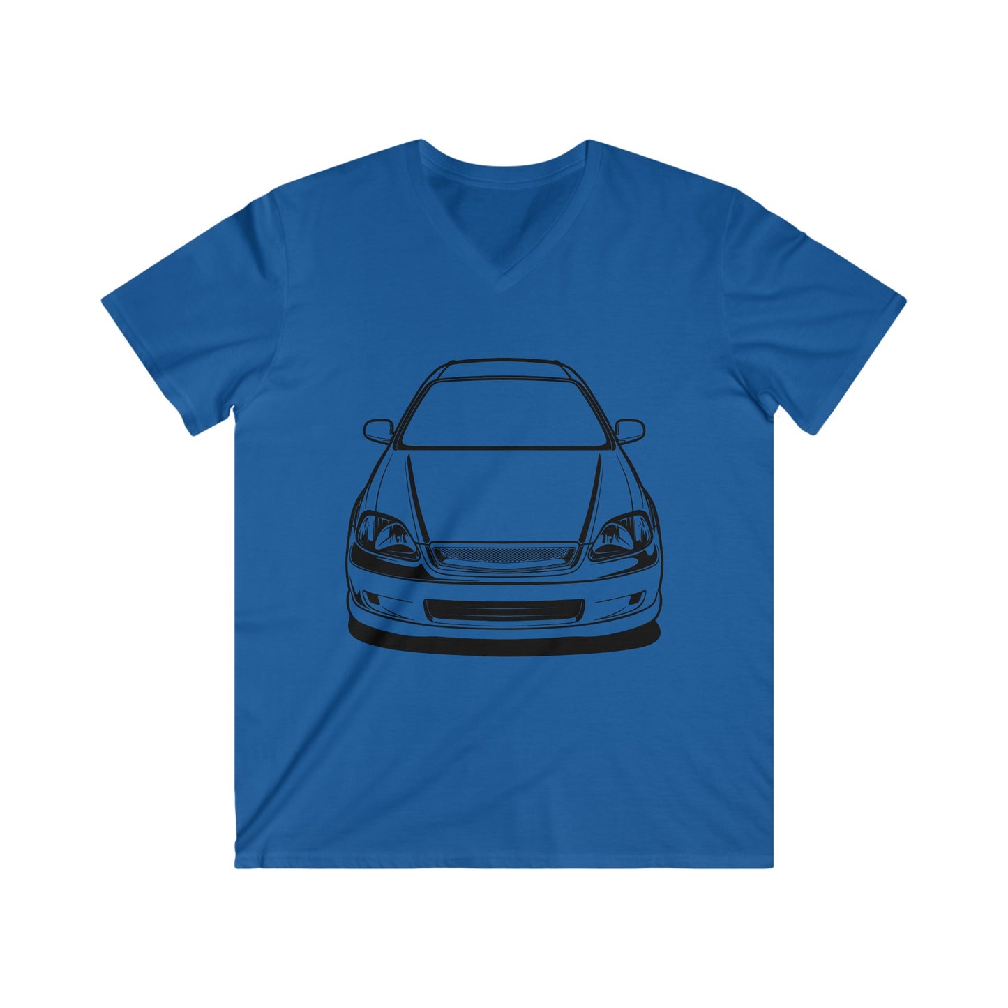 Honda Fitted V-Neck Short Sleeve Tee
