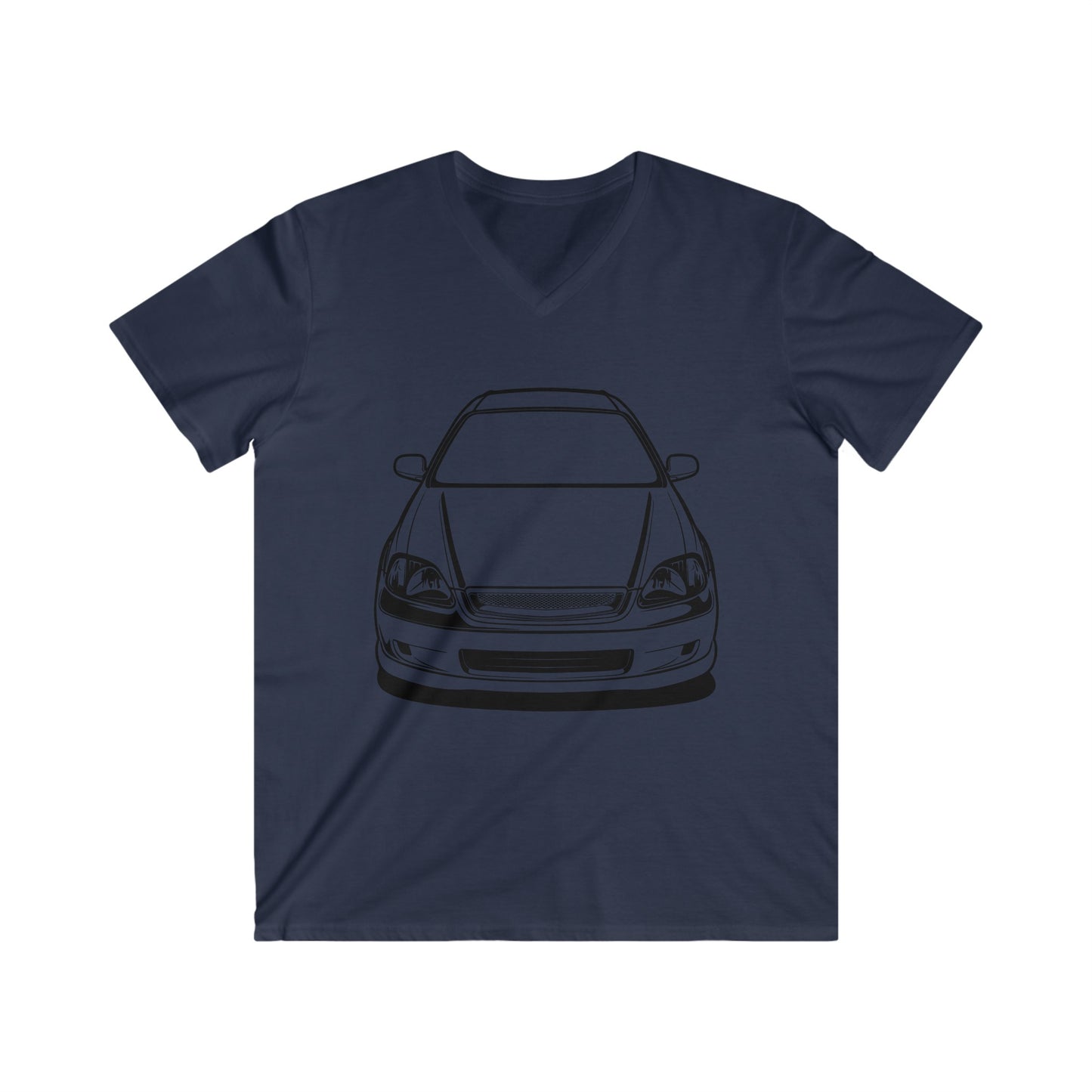 Honda Fitted V-Neck Short Sleeve Tee