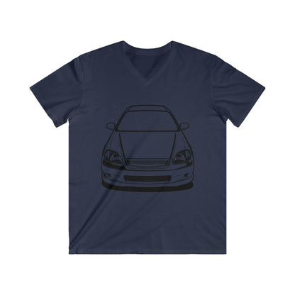 Honda Fitted V-Neck Short Sleeve Tee