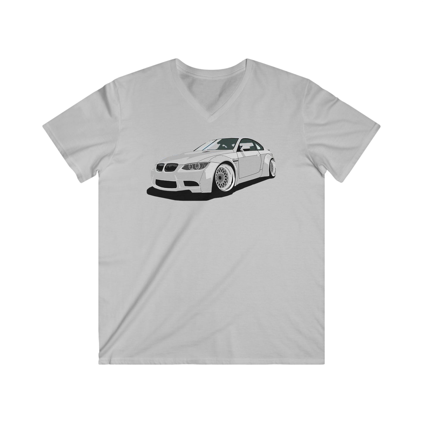 BMW Fitted V-Neck Short Sleeve Tee
