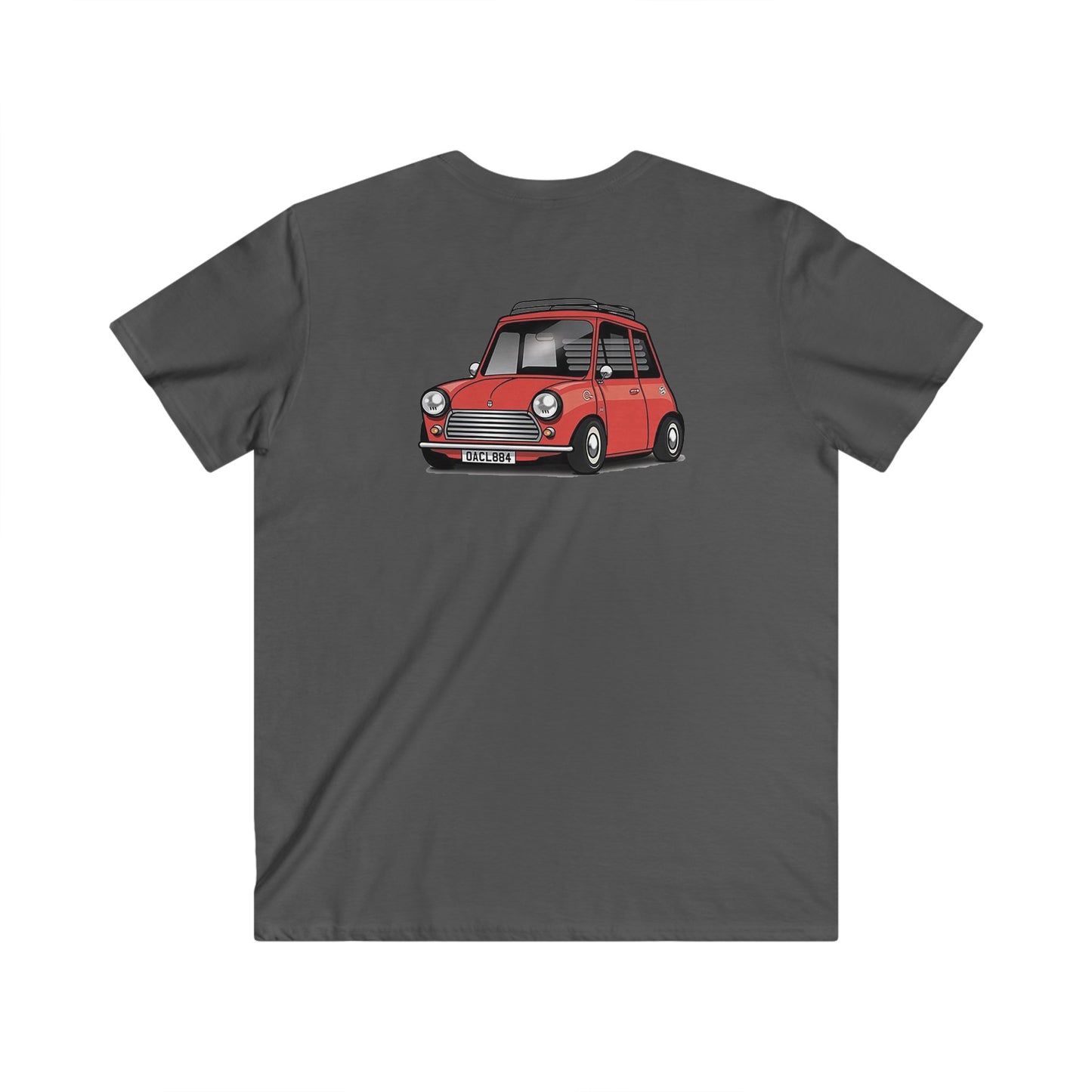 Mini Fitted V-Neck Short Sleeve Tee