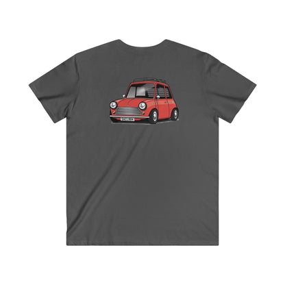 Mini Fitted V-Neck Short Sleeve Tee