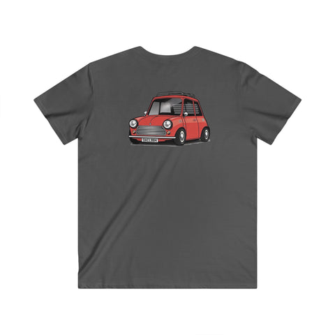 Mini Fitted V-Neck Short Sleeve Tee