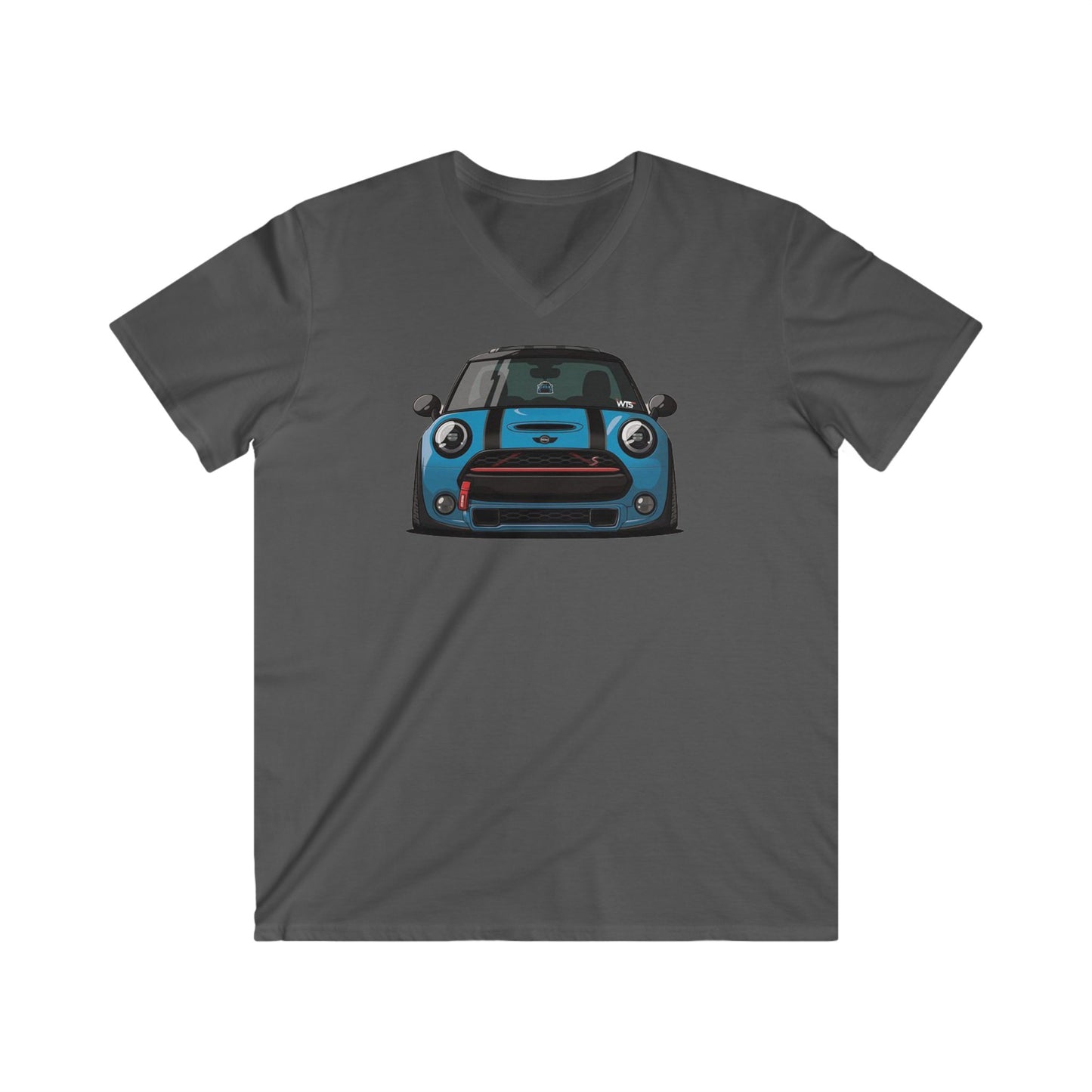 Mini Fitted V-Neck Short Sleeve Tee