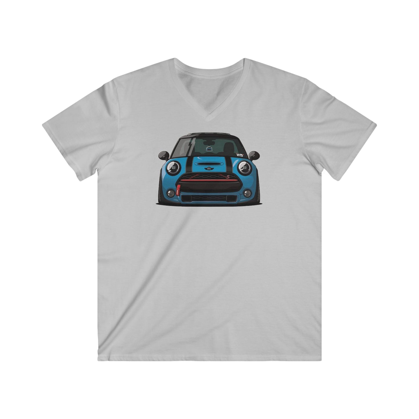 Mini Fitted V-Neck Short Sleeve Tee