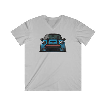 Mini Fitted V-Neck Short Sleeve Tee