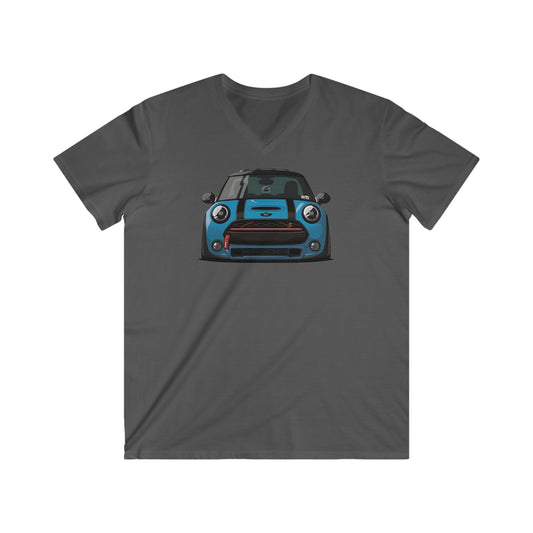 Mini Fitted V-Neck Short Sleeve Tee