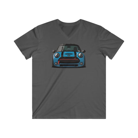 Mini Fitted V-Neck Short Sleeve Tee