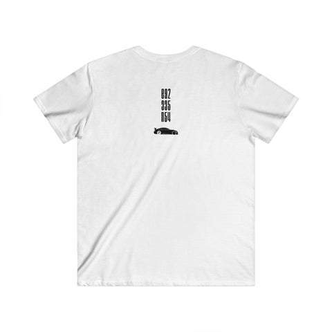 Men's Fitted V-Neck Short Sleeve Tee