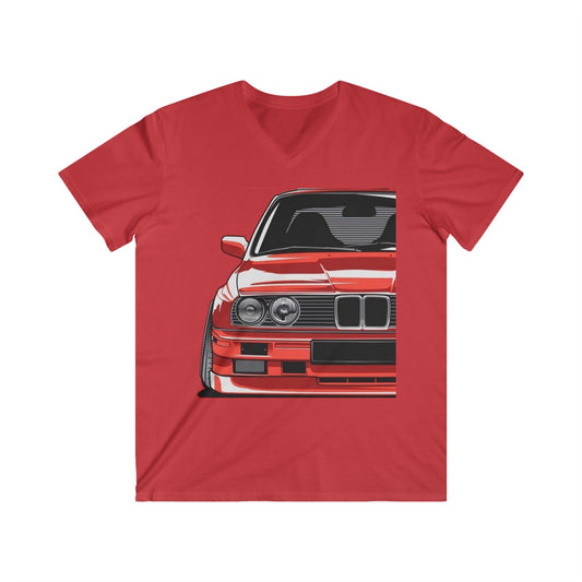 BMW Fitted V-Neck Short Sleeve Tee