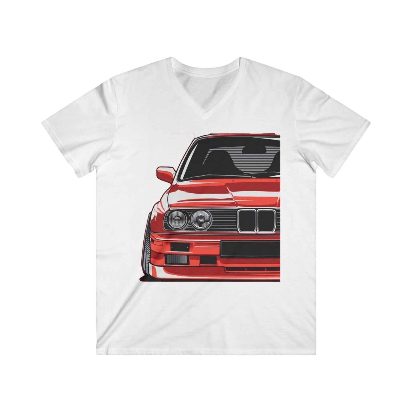 BMW Fitted V-Neck Short Sleeve Tee