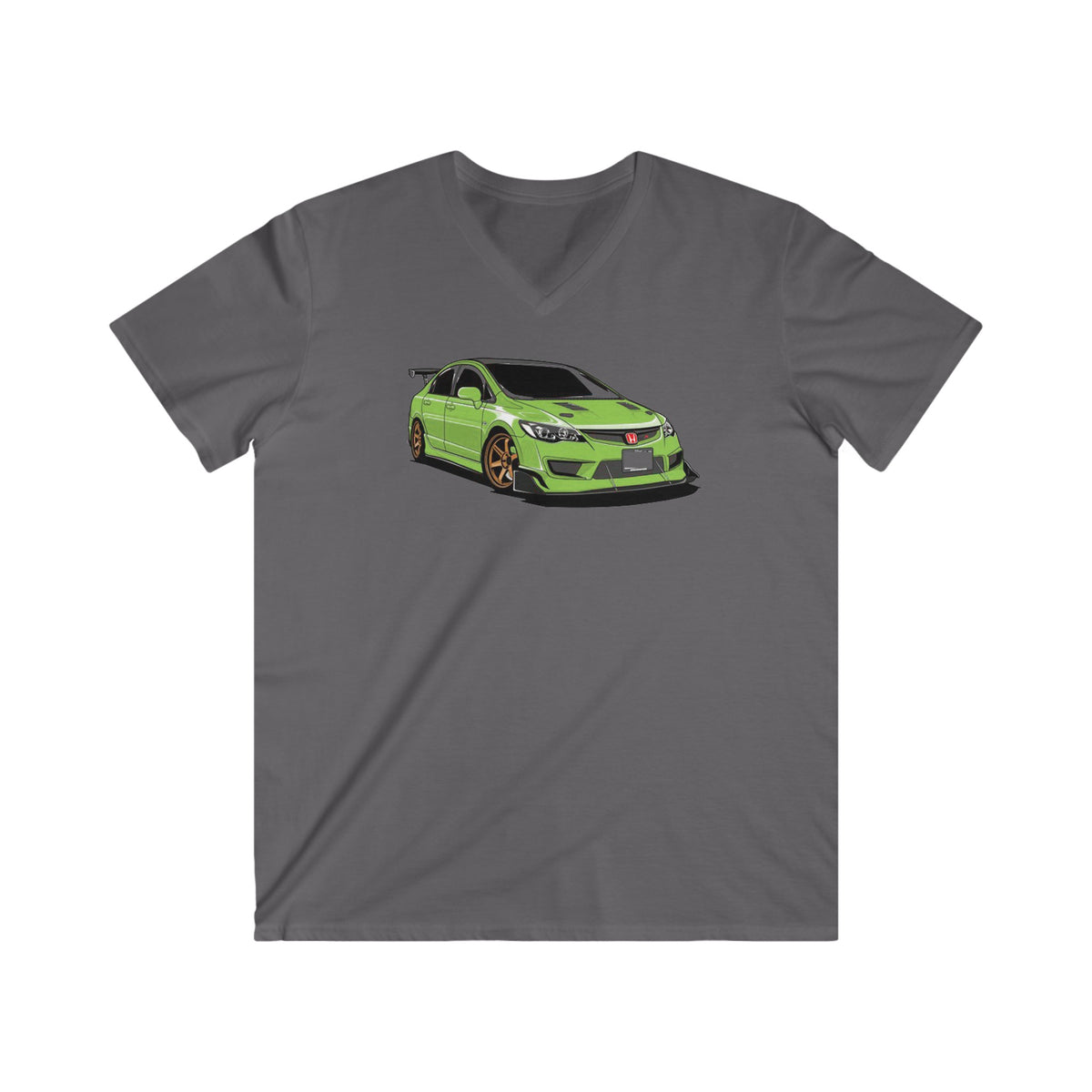 Honda Fitted V-Neck Short Sleeve Tee