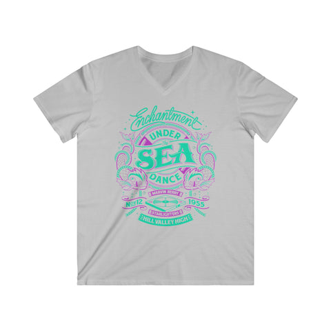 Custom Fitted V-Neck Short Sleeve Tee