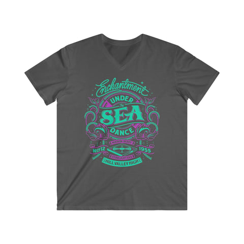 Custom Fitted V-Neck Short Sleeve Tee