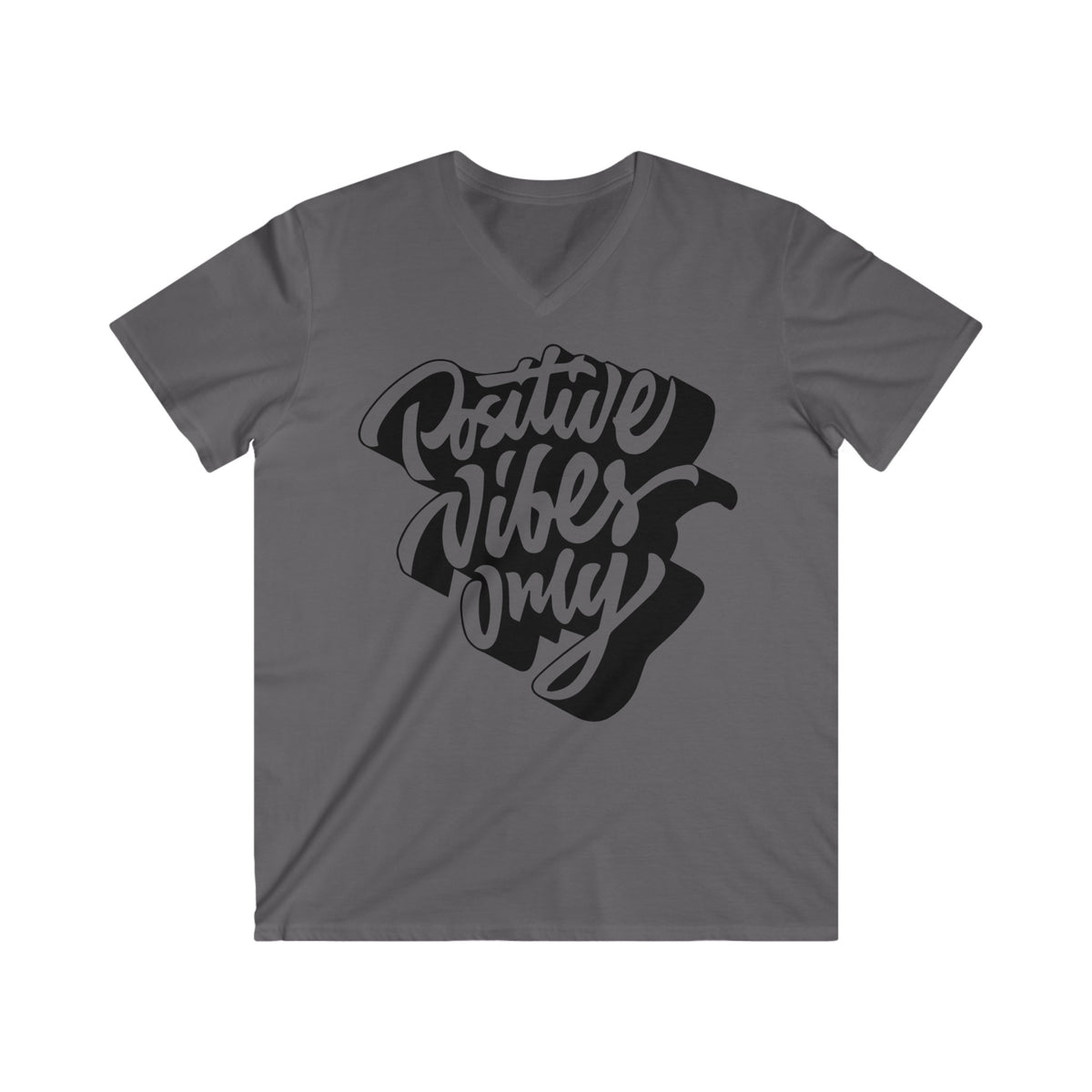 Custom Fitted V-Neck Short Sleeve Tee