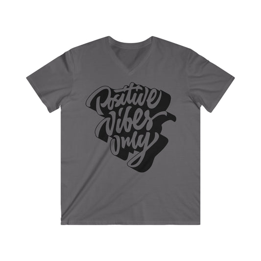 Custom Fitted V-Neck Short Sleeve Tee