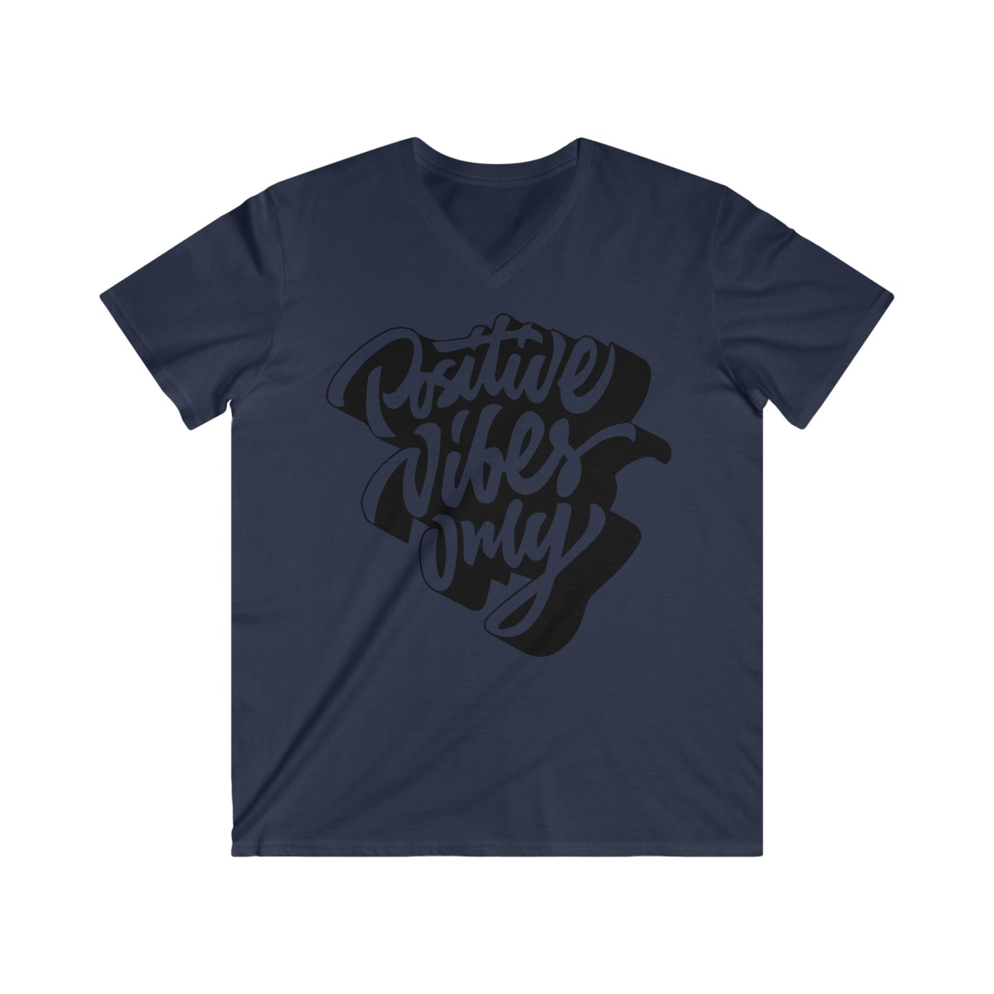 Custom Fitted V-Neck Short Sleeve Tee