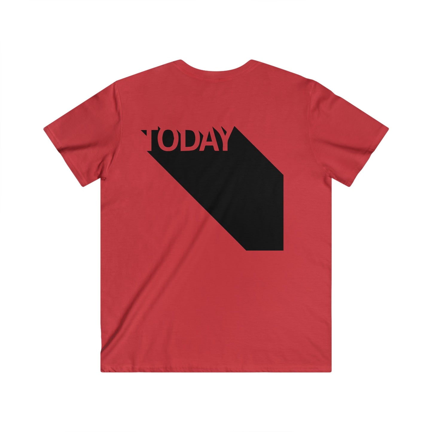 Custom Fitted V-Neck Short Sleeve Tee