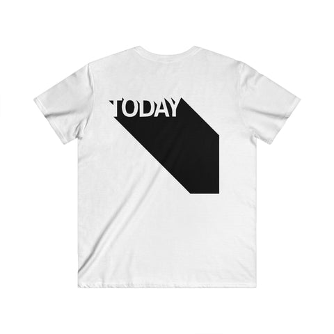 Custom Fitted V-Neck Short Sleeve Tee