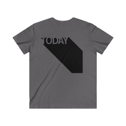 Custom Fitted V-Neck Short Sleeve Tee