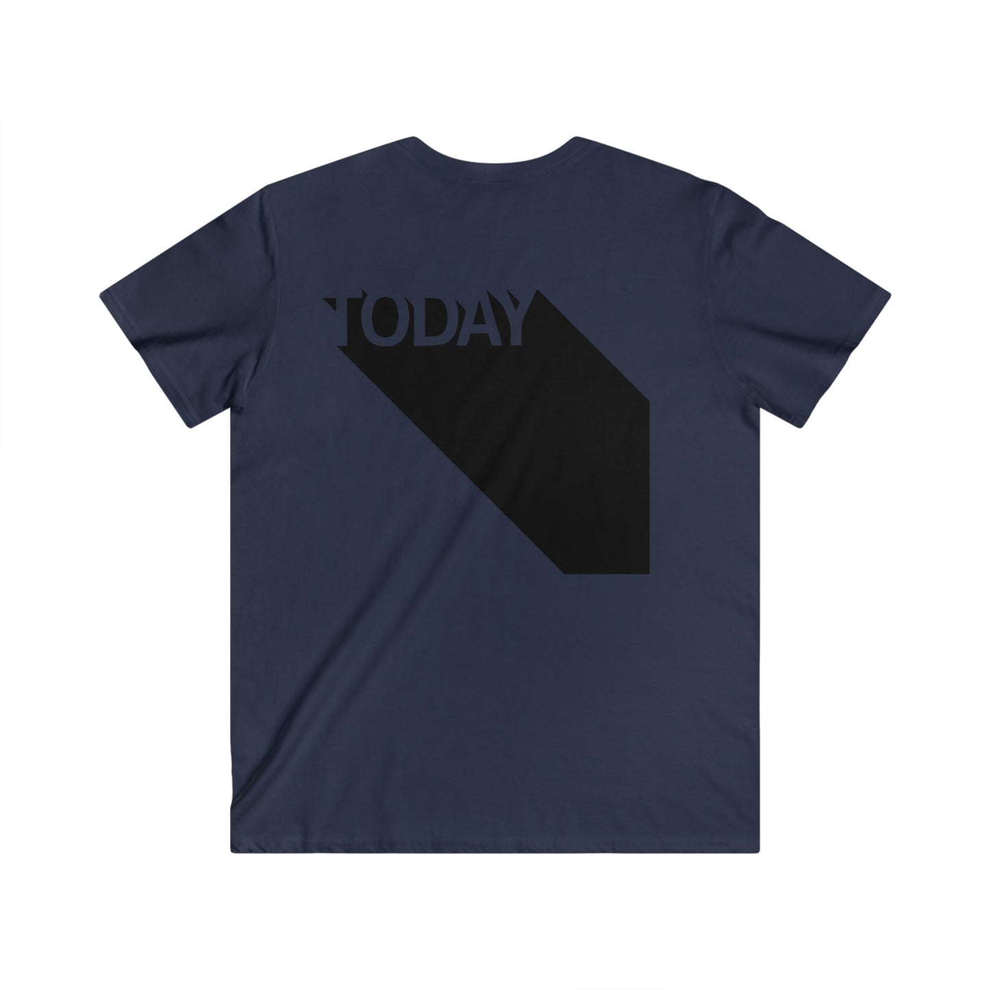 Custom Fitted V-Neck Short Sleeve Tee