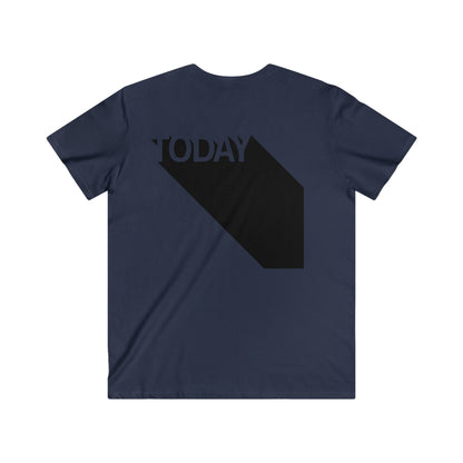 Custom Fitted V-Neck Short Sleeve Tee