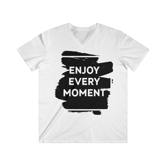 Custom Fitted V-Neck Short Sleeve Tee