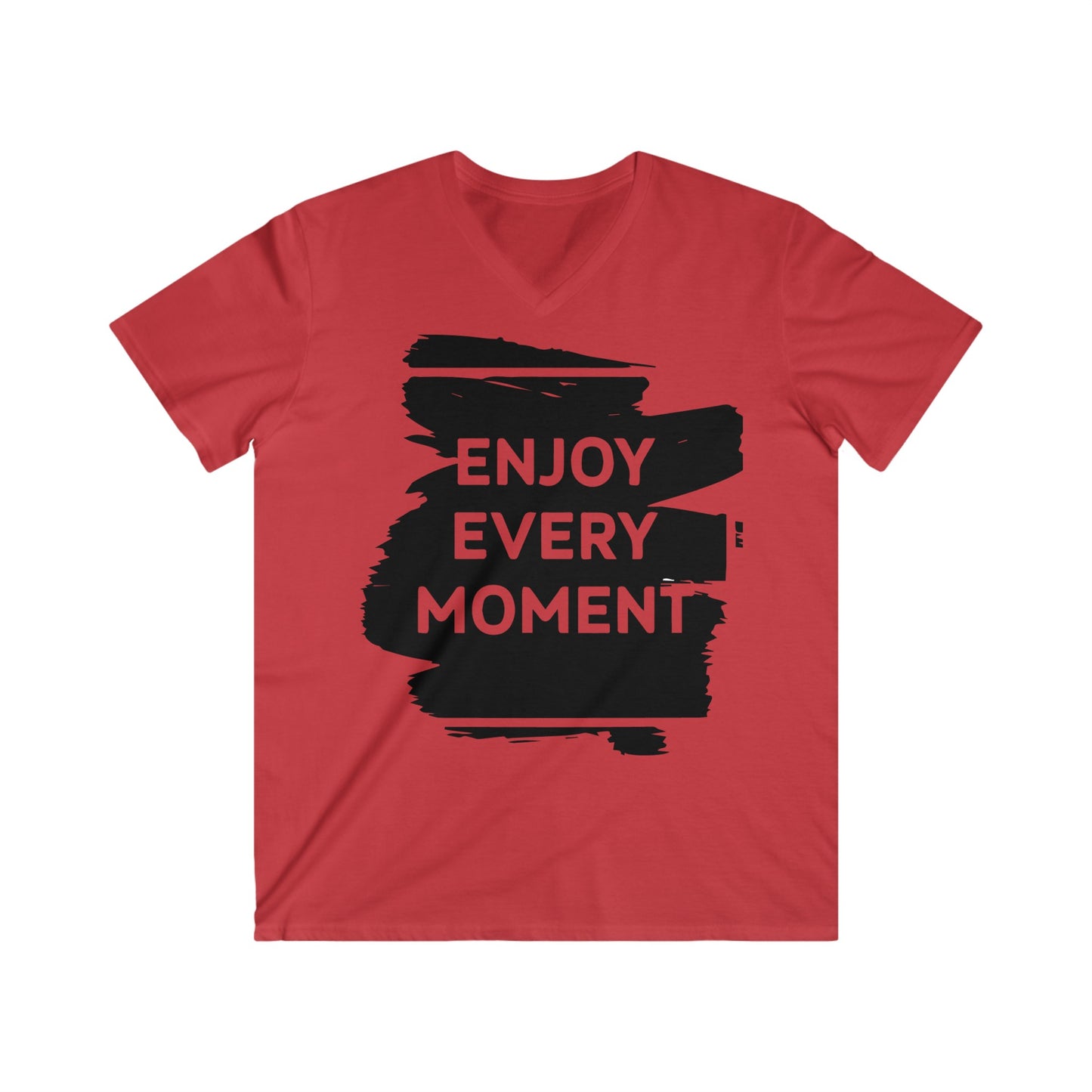 Custom Fitted V-Neck Short Sleeve Tee