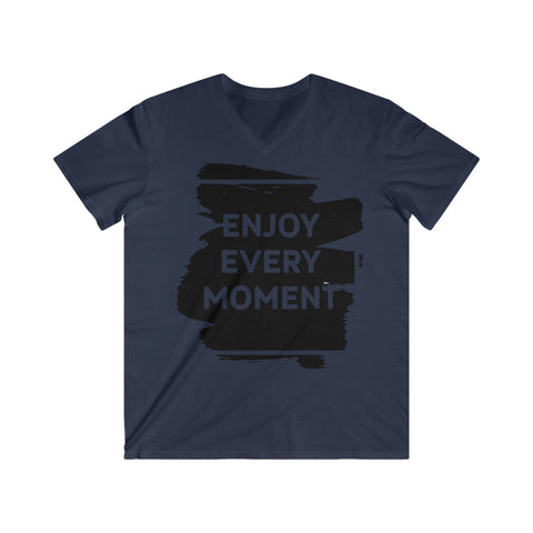 Custom Fitted V-Neck Short Sleeve Tee