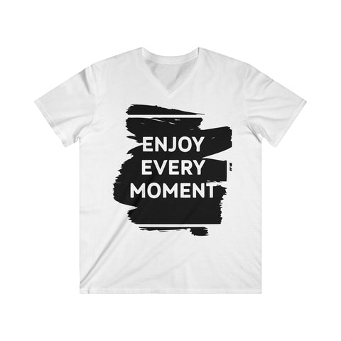 Custom Fitted V-Neck Short Sleeve Tee