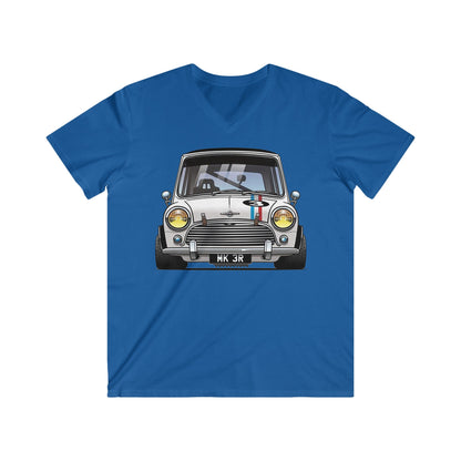 Mini Fitted V-Neck Short Sleeve Tee