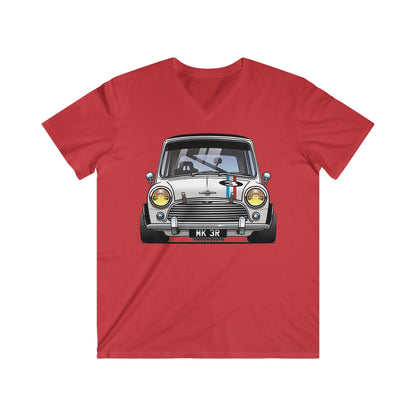 Mini Fitted V-Neck Short Sleeve Tee