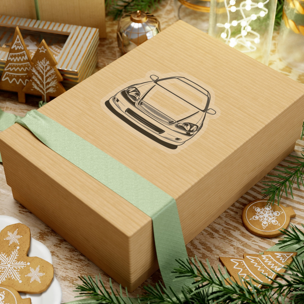 Honda Civic Kiss-Cut Stickers